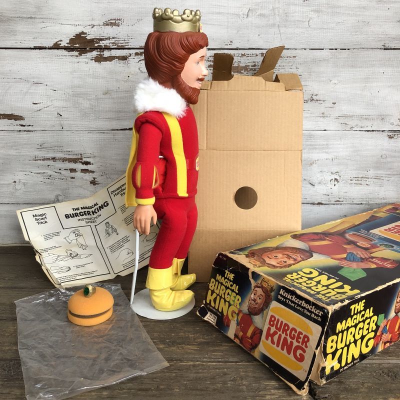 Vintage Knicker bocker The MAGICAL BURGER KING (S432) - 2000toys