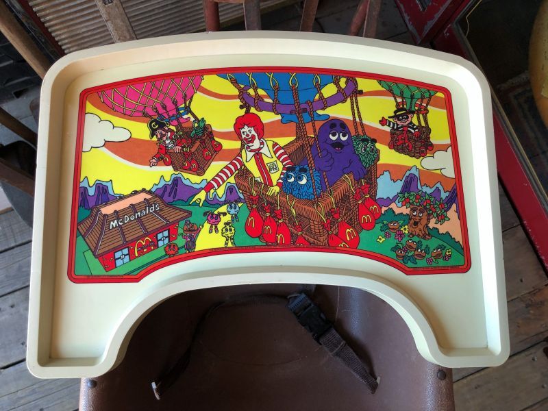 Vintage McDonald's Store Kids High Chair (M049) - 2000toys Antique