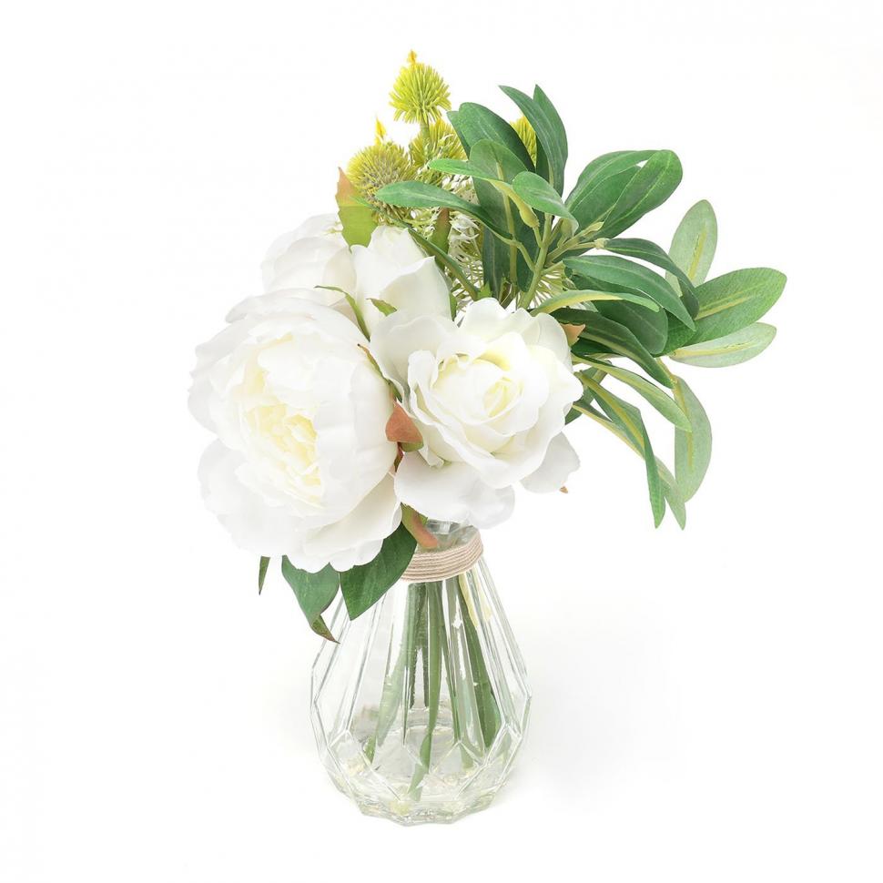 アートフラワー グラスベース WH | TWO-ONE STYLEネット