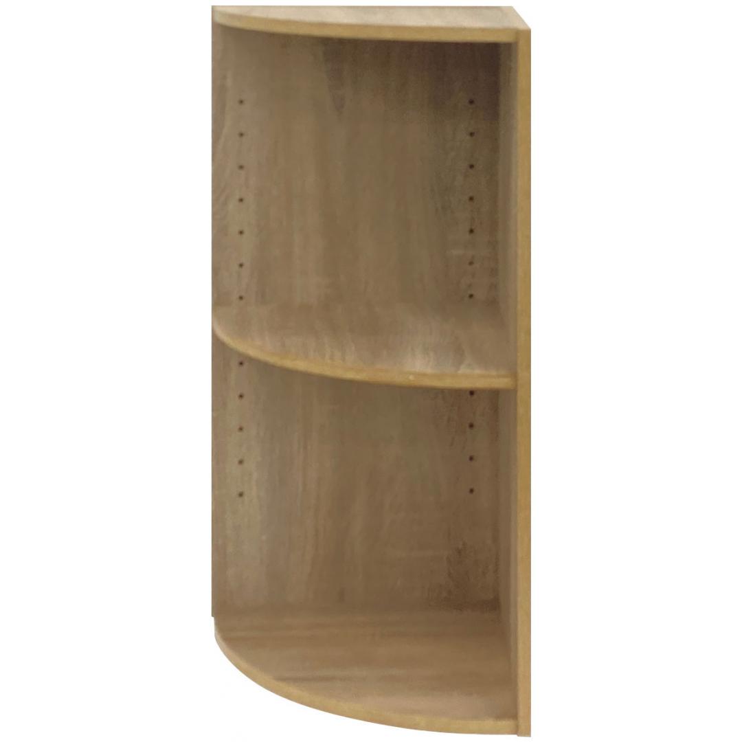 ピタッと収納ボックス NピタボCNRコーナー2段 OAK | TWO-ONE STYLEネット