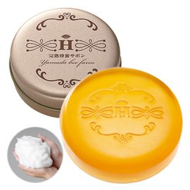 ハニーラボ 完熟蜂蜜サボン〈枠練〉｜化粧品の通販 山田養蜂場【公式】