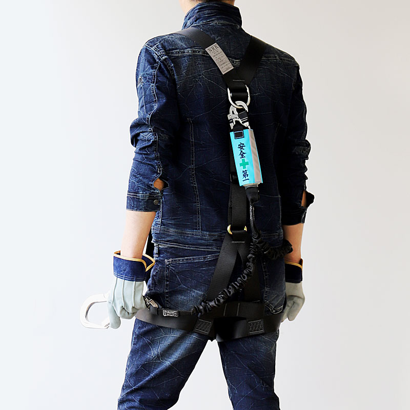 墜落制止用器具の規格】NRK フルハーネス AY-10とダブルランヤードの