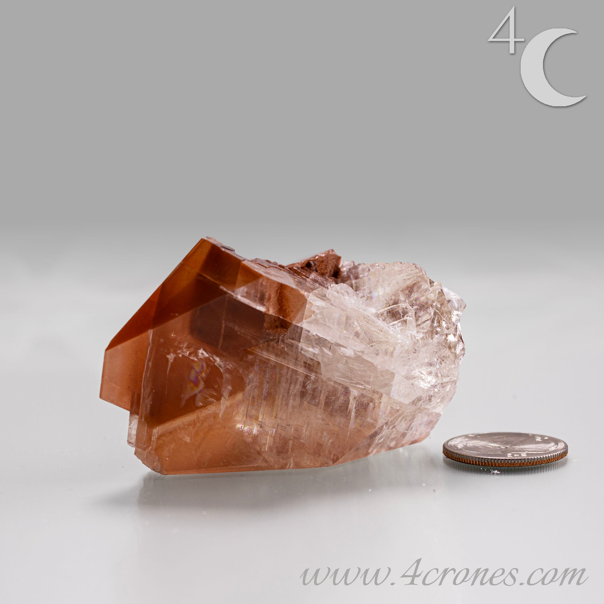 1064-N Red Diamond Calcite / 4 Crones