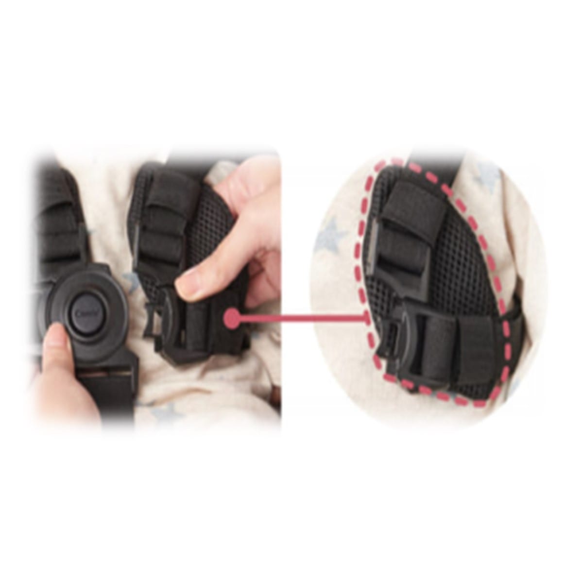 スゴカルminimo／スゴカルSwitch 肩腰ベルト連結カバー