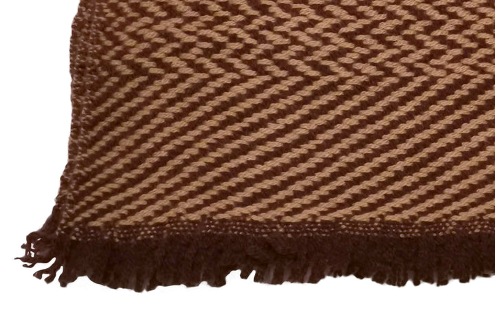 Opus マフラー◇ミックスカラー◇ブラウン×キャメル《カシミヤ