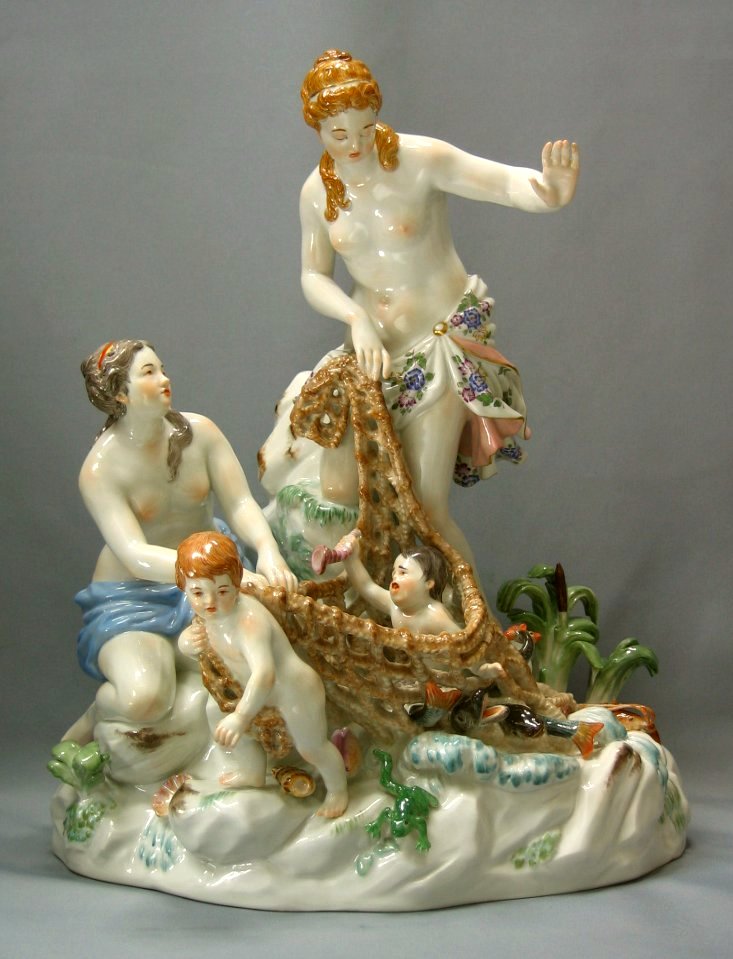 オークション “ザ・コノサーズ” ／ Lot2974 マイセン フィギュア（人形