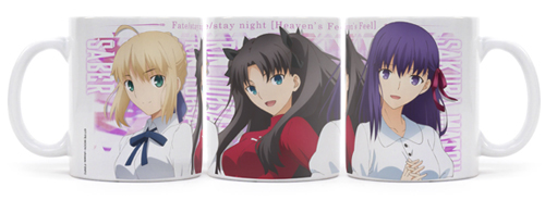 桜＆セイバー＆凛フルカラーマグカップ [劇場版「Fate/stay night