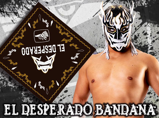 エル・デスペラード バンダナ ※ステッカー1枚付 [新日本プロレスリング