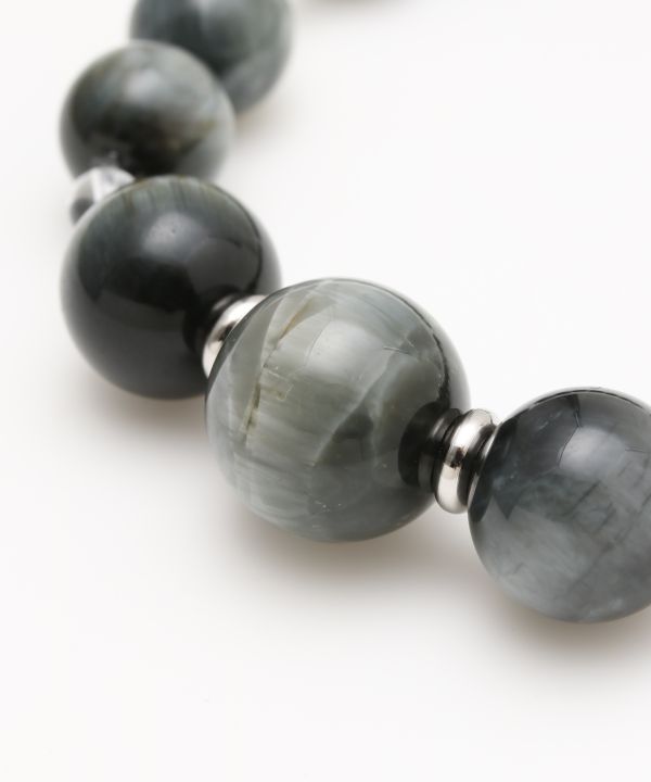 Rai 特大2個 タイガーアイ2個 アクアマリン2個ローズクォーツ2個