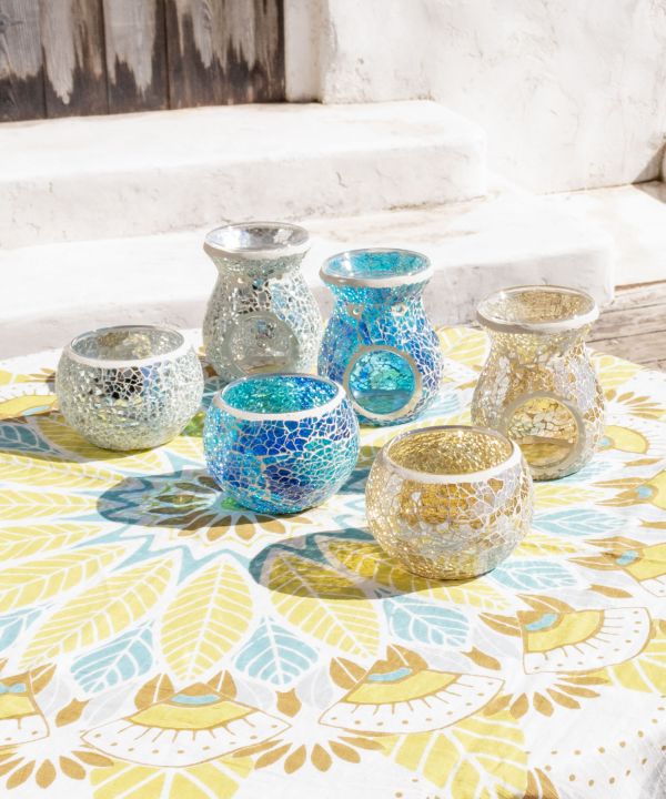 モザイクキャンドルホルダー(GOLD): 『チャイハネ』公式通販