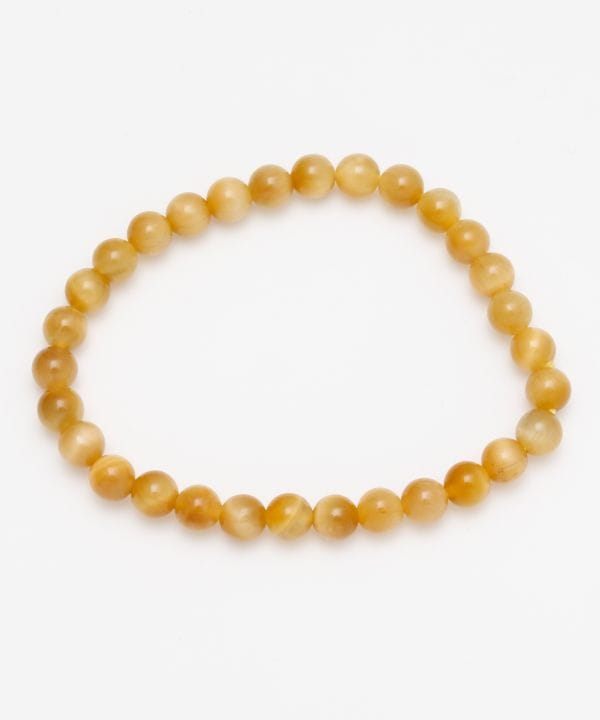 ゴールデンタイガーアイ 6mmブレスレット(GOLDEN TIGER EYE): 『岩