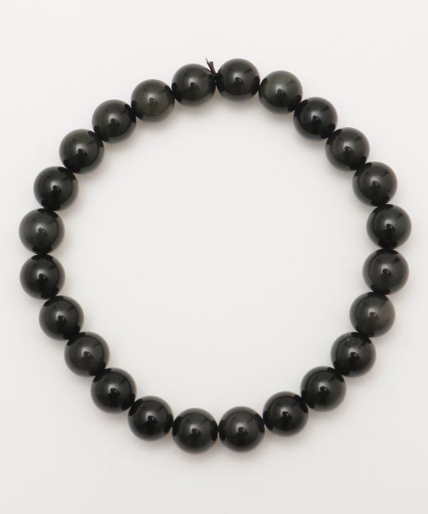 レインボーオブシディアン8mmブレスレット(ﾒｷｼｺ): 『岩座(いわくら