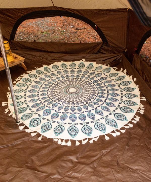 マンダラRUG MAT(PURPLE): 『チャイハネ』公式通販