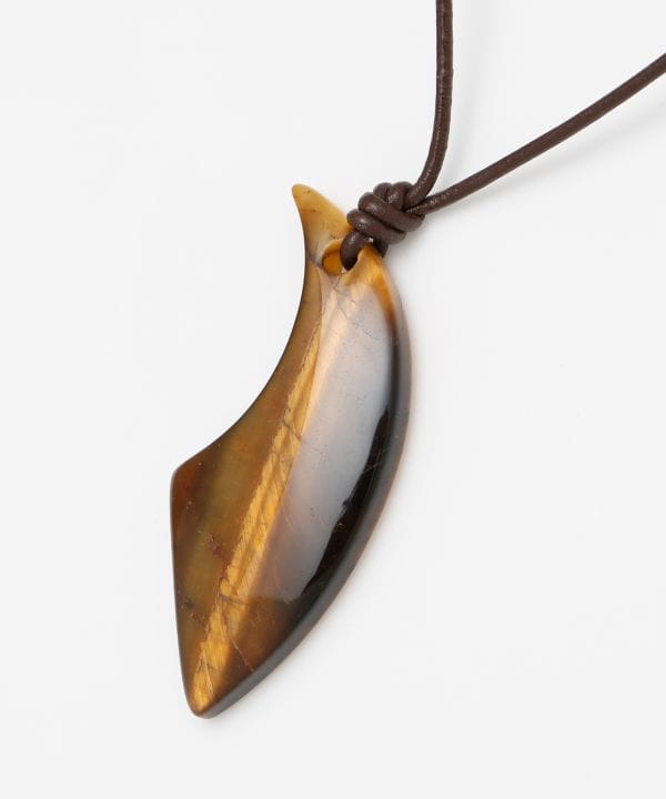 ワイドホーンネックレス(TIGER EYE): 『岩座(いわくら)』公式通販