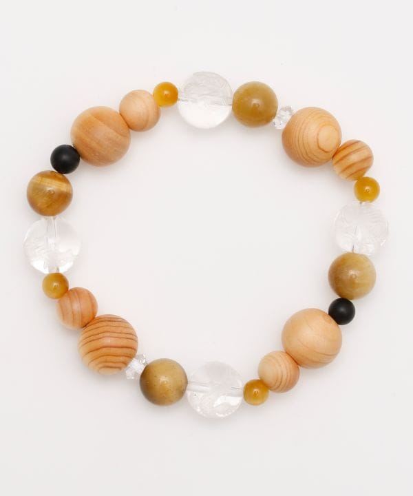 四神桧ゴールデンタイガーアイブレスレット(GOLDEN TG): 『岩座(いわく