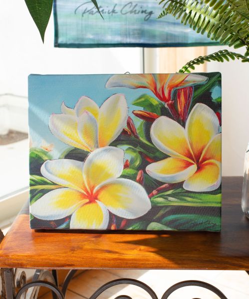 ハワイアンアートボード【パトリック・チン】(PLUMERIA): 『Kahiko