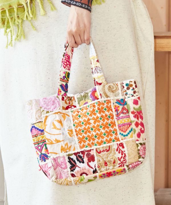 ザリカンバディアトート(YELLOW ASSORT): 『チャイハネ』公式通販