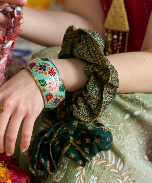 ハクリシュシュヘアゴム(GREEN): 『チャイハネ』公式通販