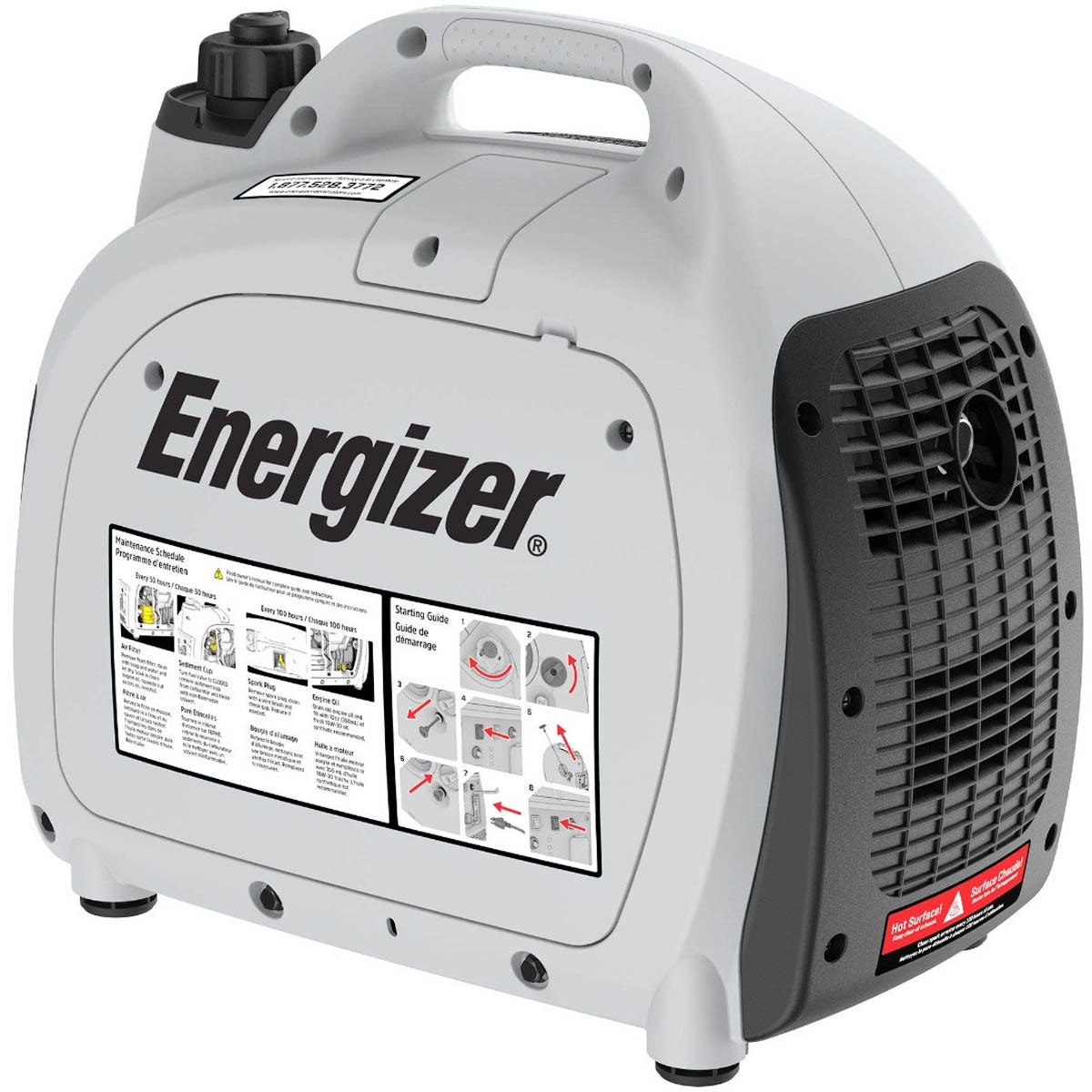 Energizer 2200W Inverter Generator eZ2200P | Canex