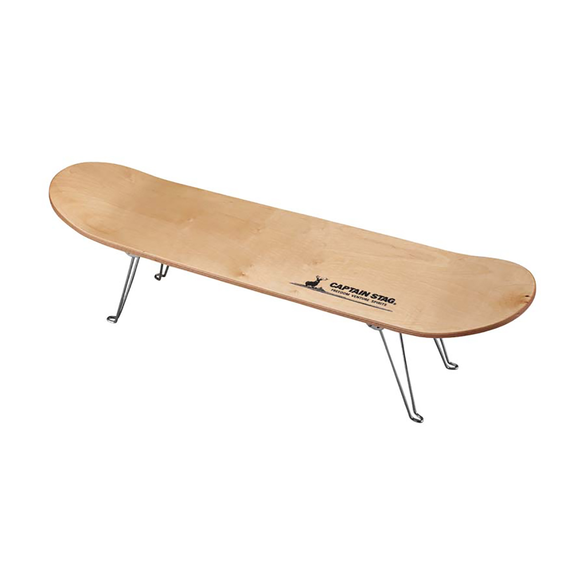 スケボーテーブル (ナチュラル) - アウトドア・キャンプ用品