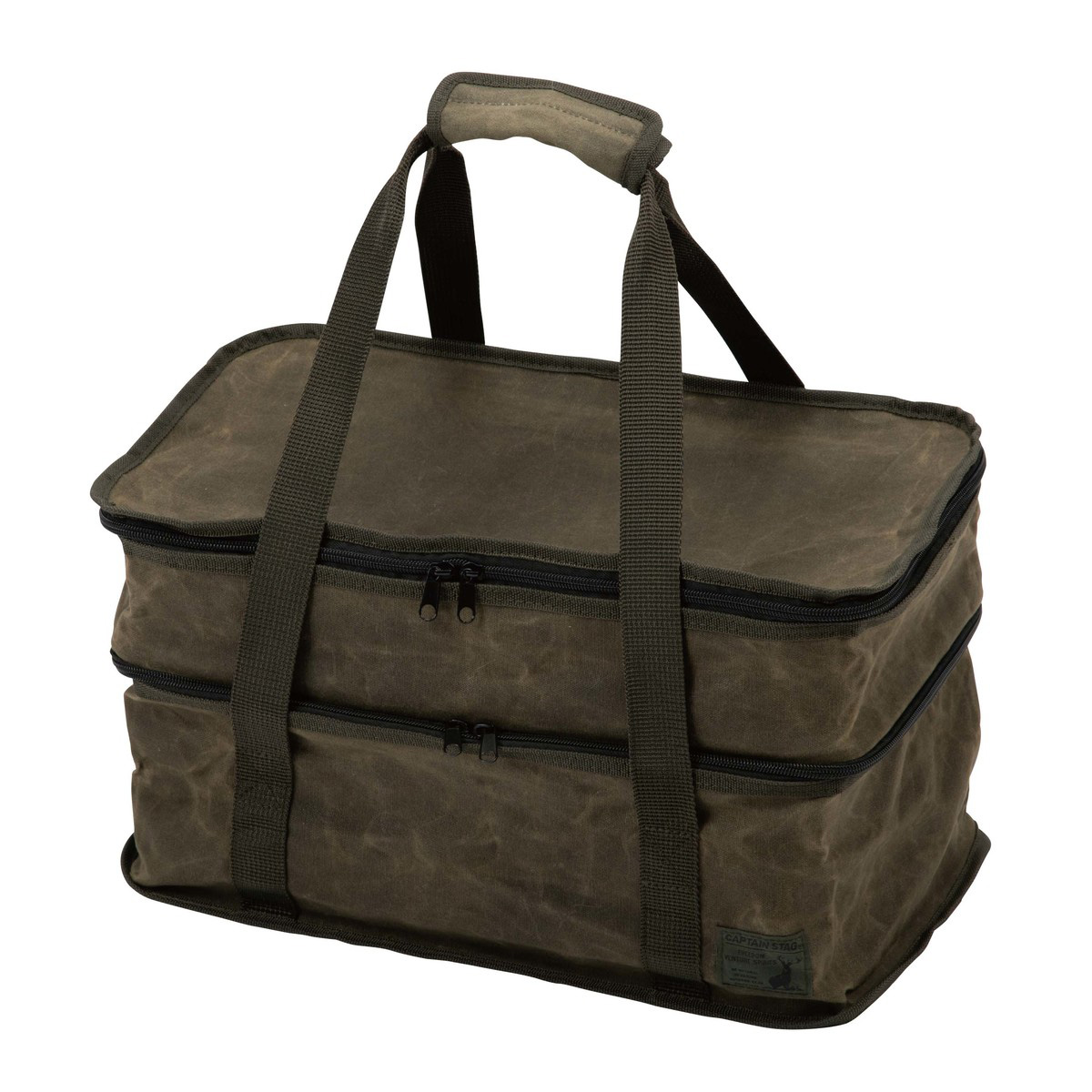 帆布 ギアバッグ 2段 - アウトドア・キャンプ用品 - キャプテンスタッグ