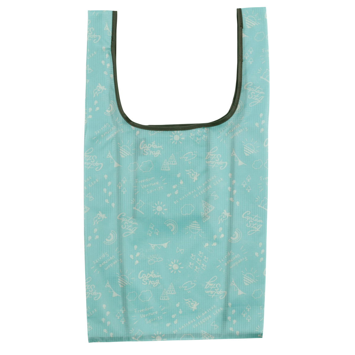 ブランシュ コンパクトエコバッグ （ミント） - アウトドア・キャンプ