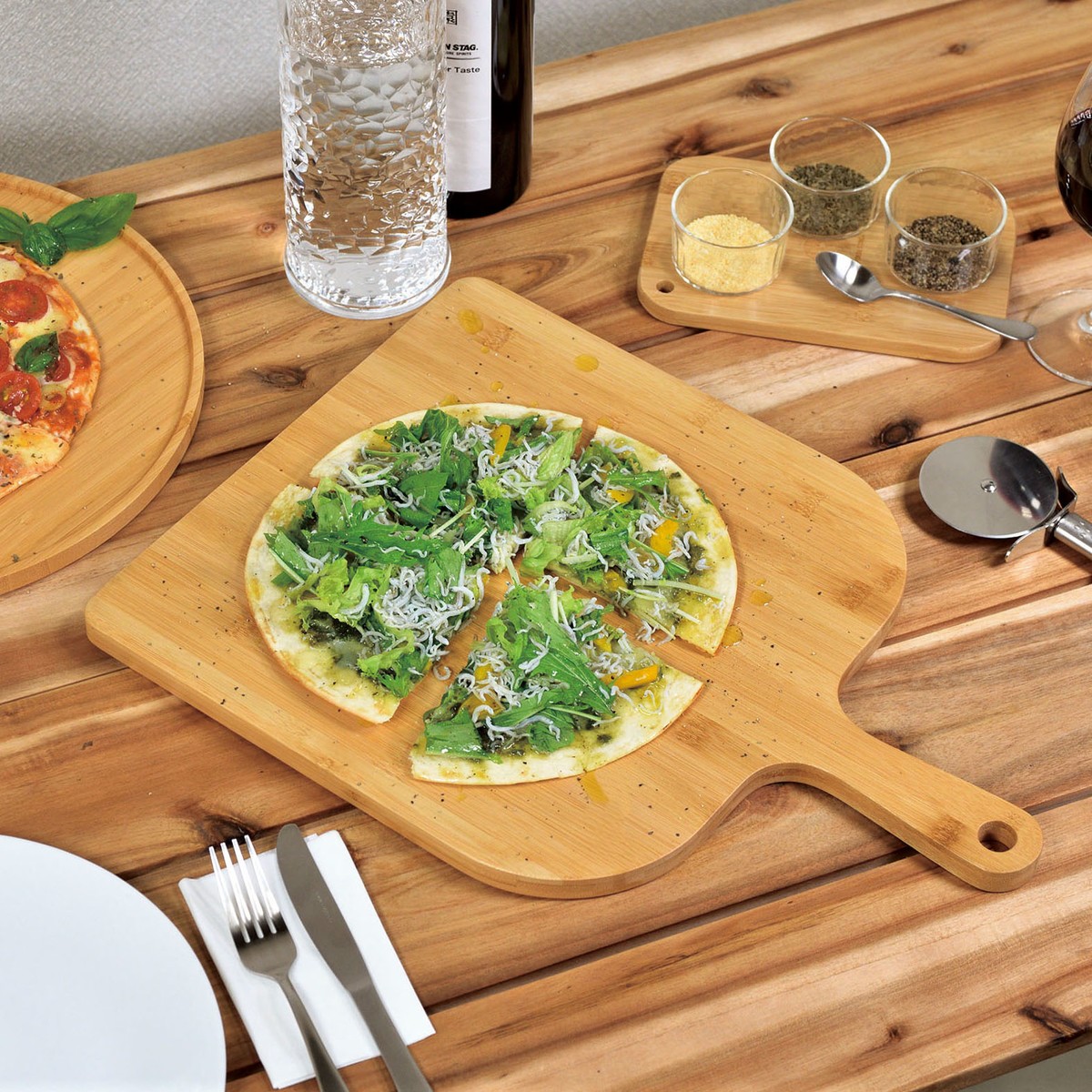 TAKE-WARE ピザ用プレート31cm - アウトドア・キャンプ用品