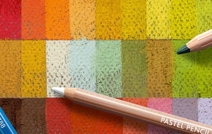 パステルペンシル：最高級ドライパステル（ペンシル＆キューブ