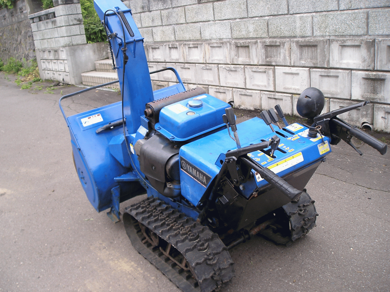 除雪機 ヤマハ除雪機 10馬力除雪機 YT－1080ED 整備済み 即使用可