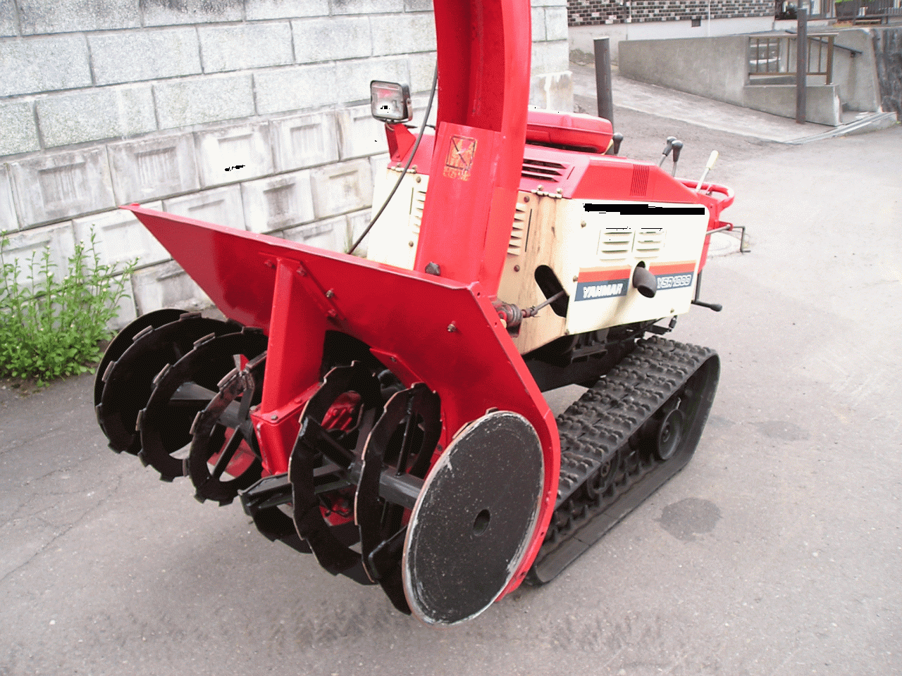 除雪機 ヤンマー 10馬力除雪機 YSR－1000 オーガ上下油圧式