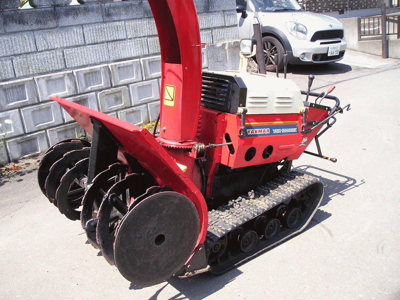 除雪機 ヤンマー 10馬力 除雪機 YSR－1000DX ガソリンエンジン