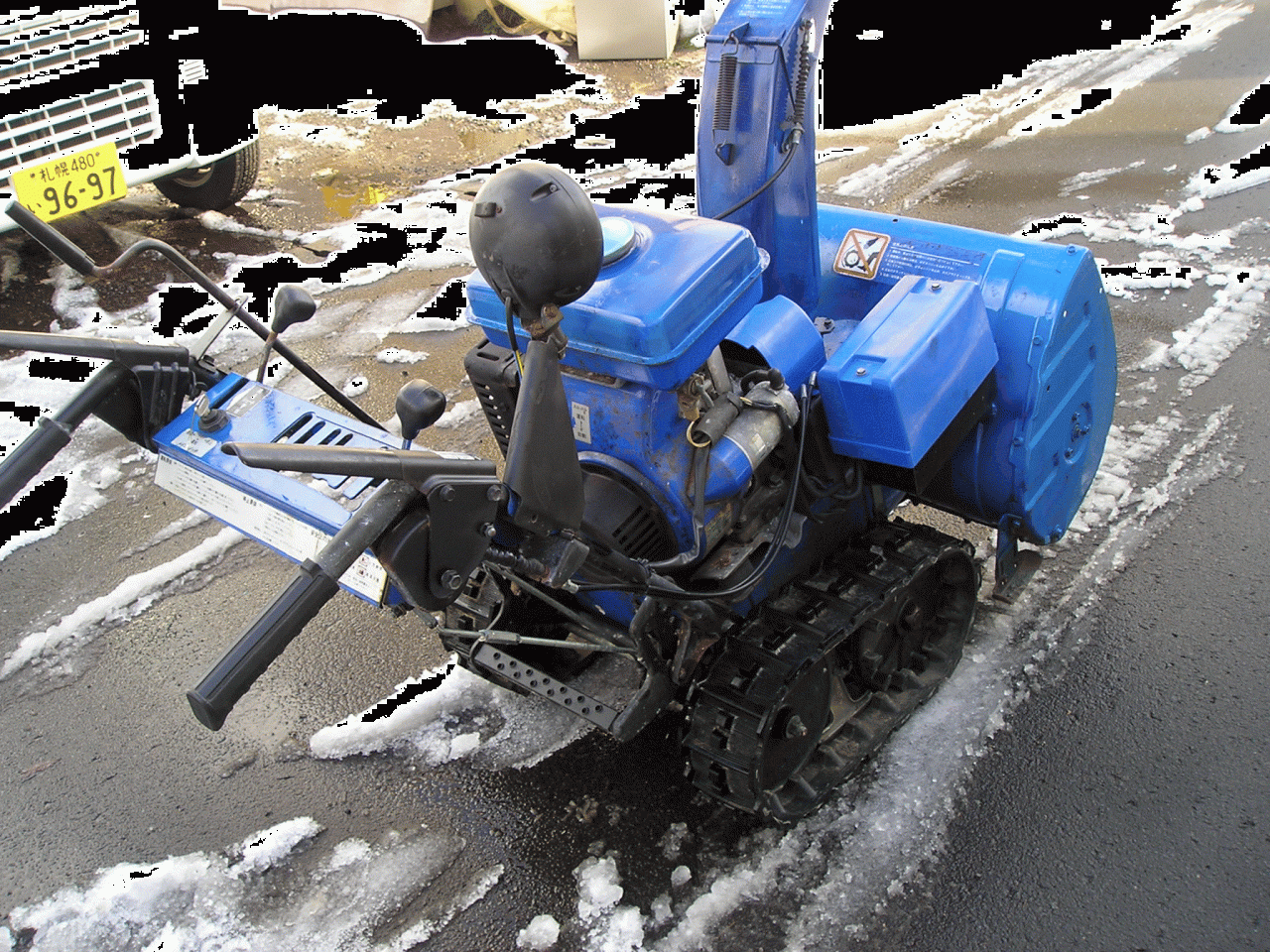 除雪機 ヤマハ 6馬力除雪機 YSM－660 整備済みです 使いやすい大き