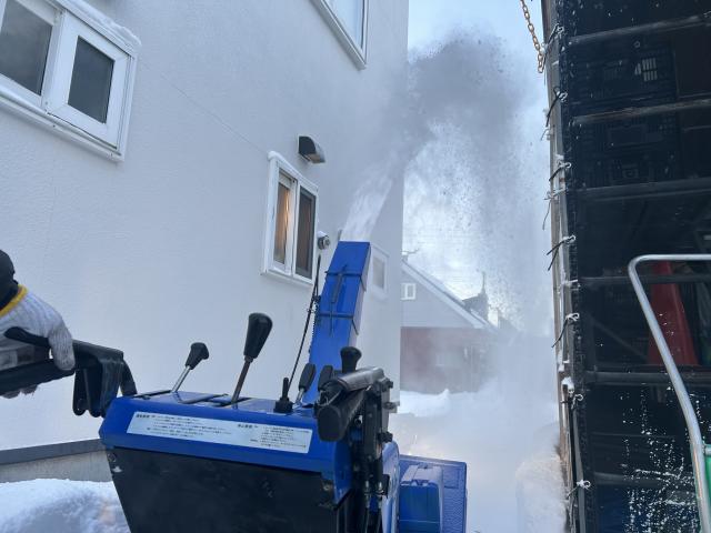 除雪機 ヤマハYT-875(7MN1)8馬力75cm 2段シューター 即納可能｜除雪だ