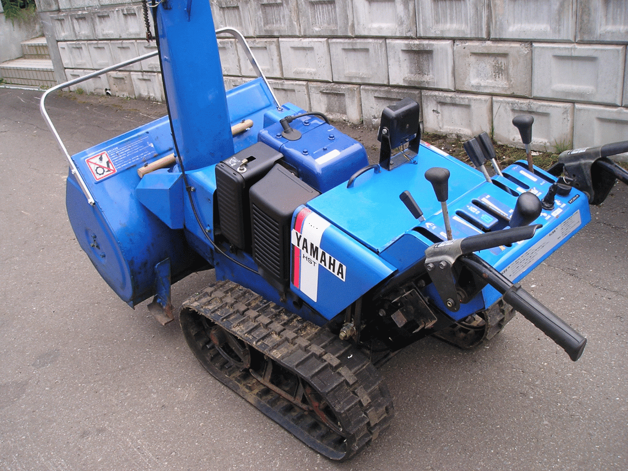 除雪機 ヤマハ 8馬力除雪機 YT－875E HST除雪機 整備済み