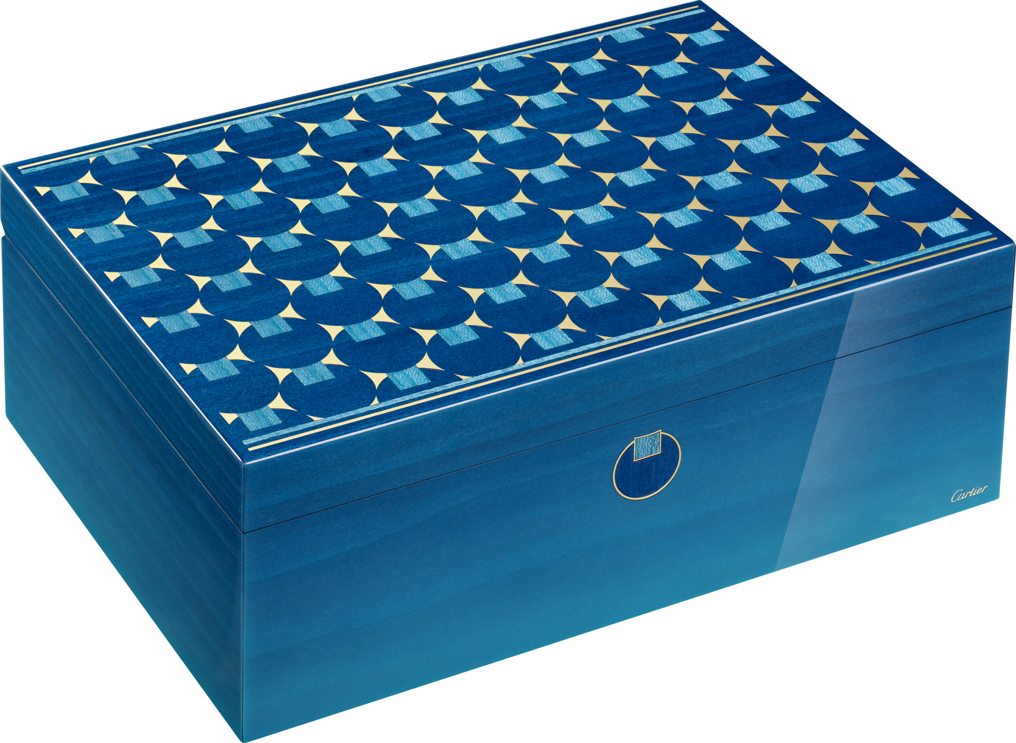 CROG001171 - カルティエ ジオメトリック ジュエリーボックス