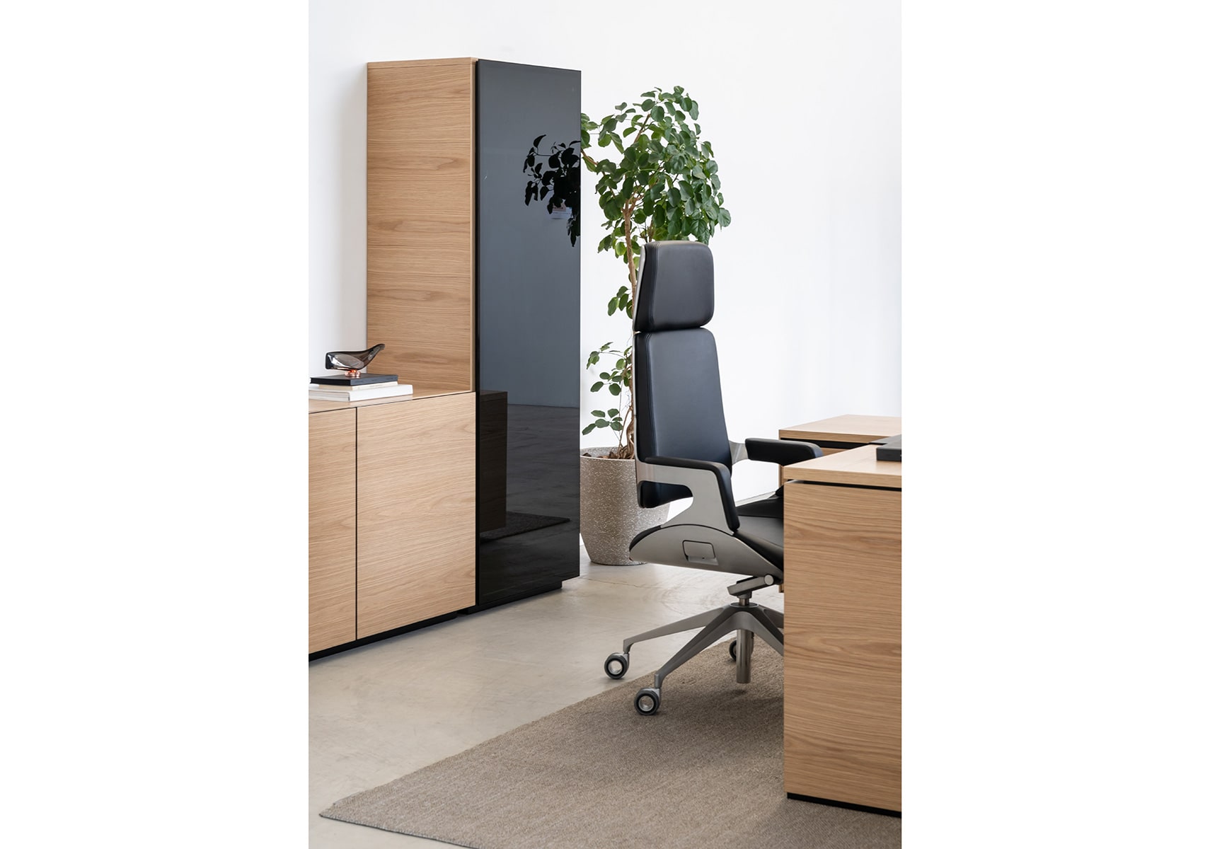 IXC(イクスシー）BROAD cabinetブロード ワードローブ付キャビネット