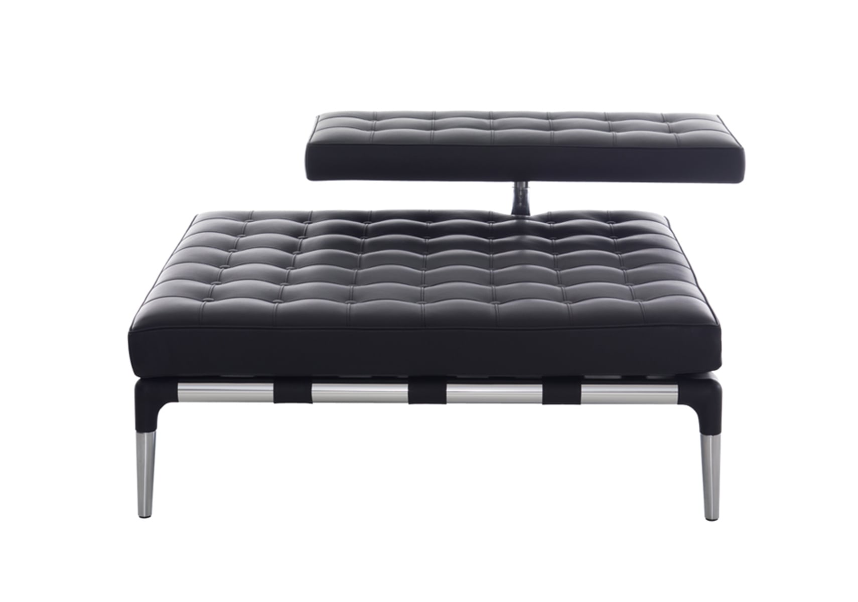 Cassina（カッシーナ）241-00 PRIVE オットマン 黒革（13X606
