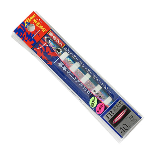 オーナー(OWNER) 撃投ジグ40g 39 ブルピンゼブラ (レーザーホロ・部分