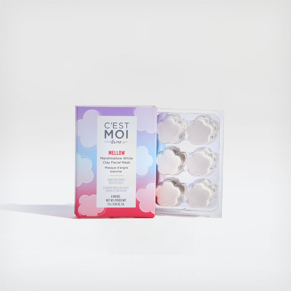 Mellow Marshmallow White Clay Facial Mask – C'est Moi