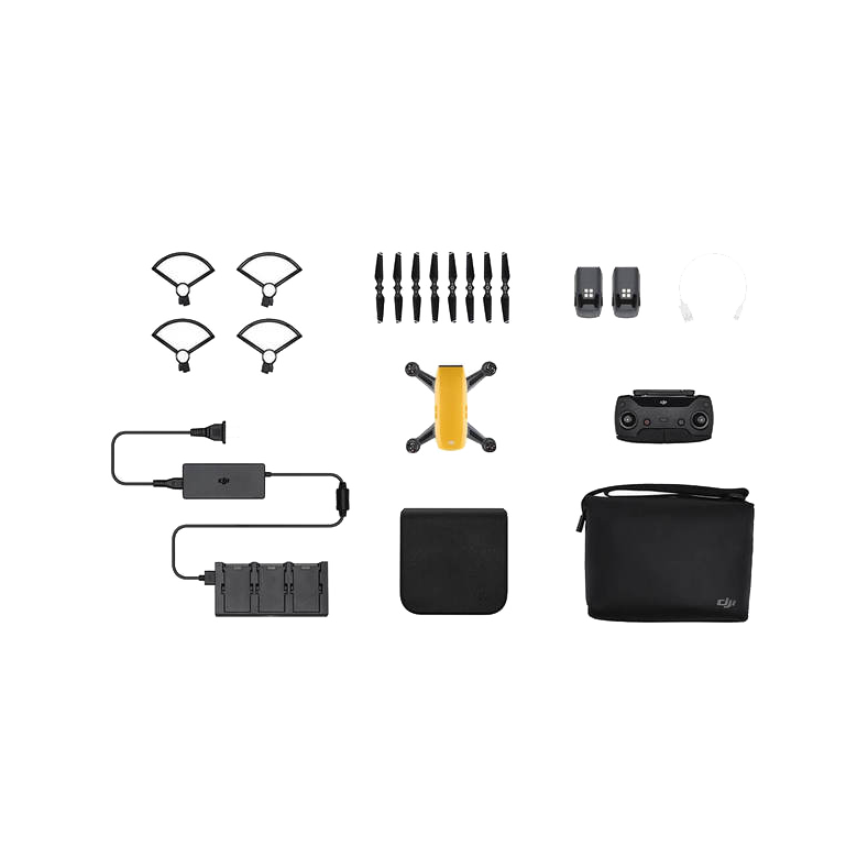 SPARK-SY FLY MORE COMBO | DJI ミニドローン SPARK(イエロー) + 便利