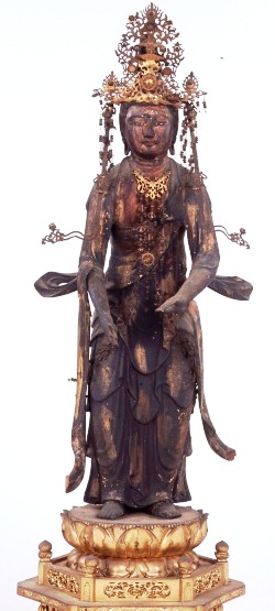 瑞光寺 木造阿弥陀如来立像、観音菩薩立像、勢至菩薩立像 - 福知山市