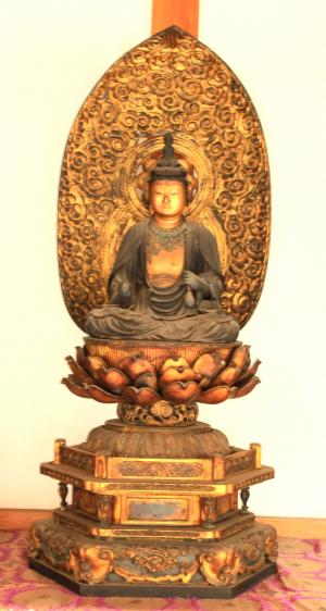 木造十一面観音坐像（もくぞうじゅういちめんかんのんざぞう） - 福山