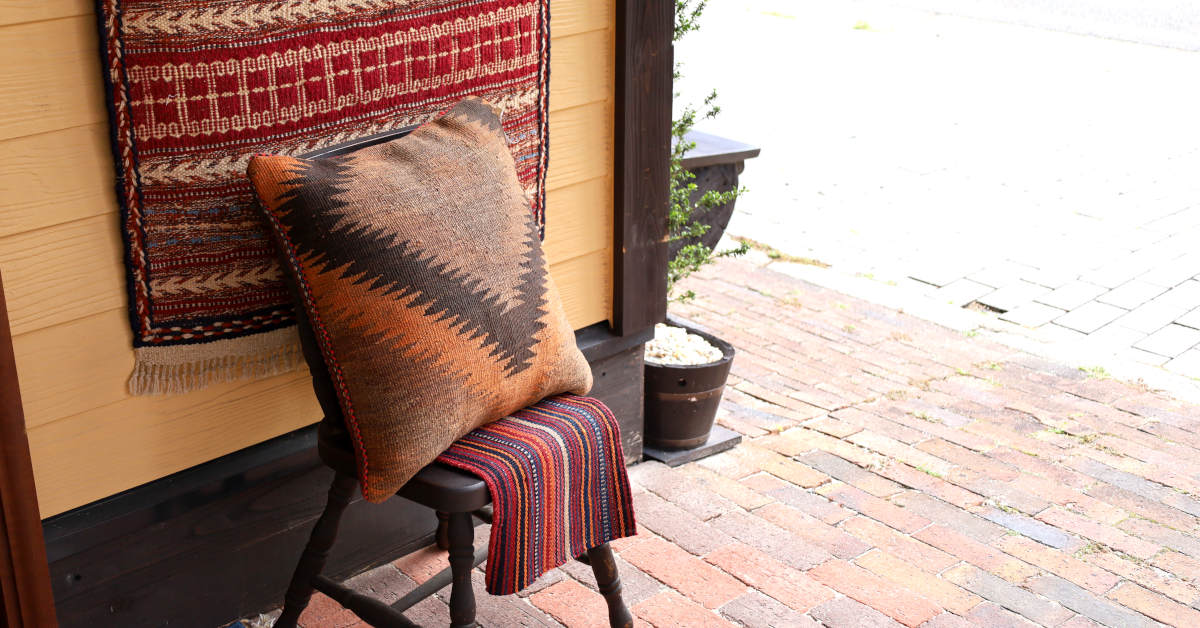 オールドキリムクッションカバー｜手織ラグの店クラフトワーク