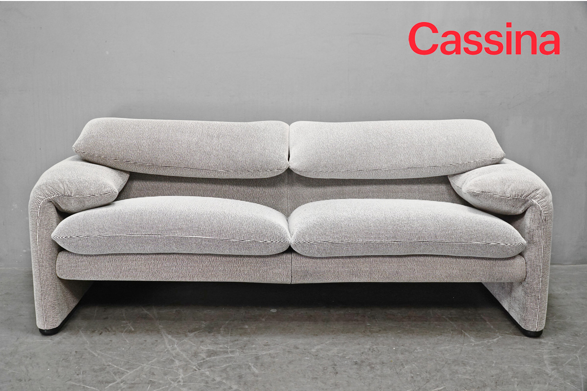 Cassina（カッシーナ） マラルンガ 2人掛ワイドソファ（2.5シーター