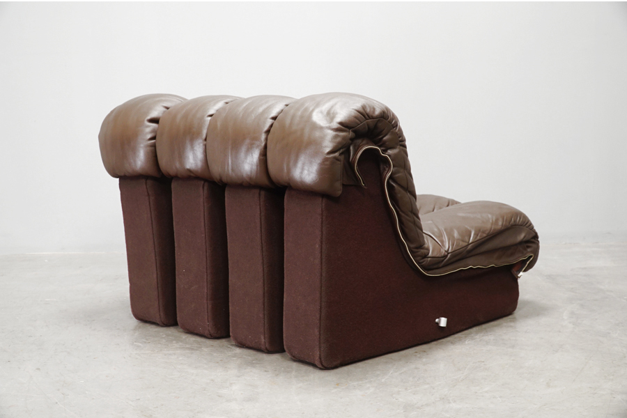 de sede(デセデ) DS-600 スネークソファ高価買取-アドア東京-港区 4連