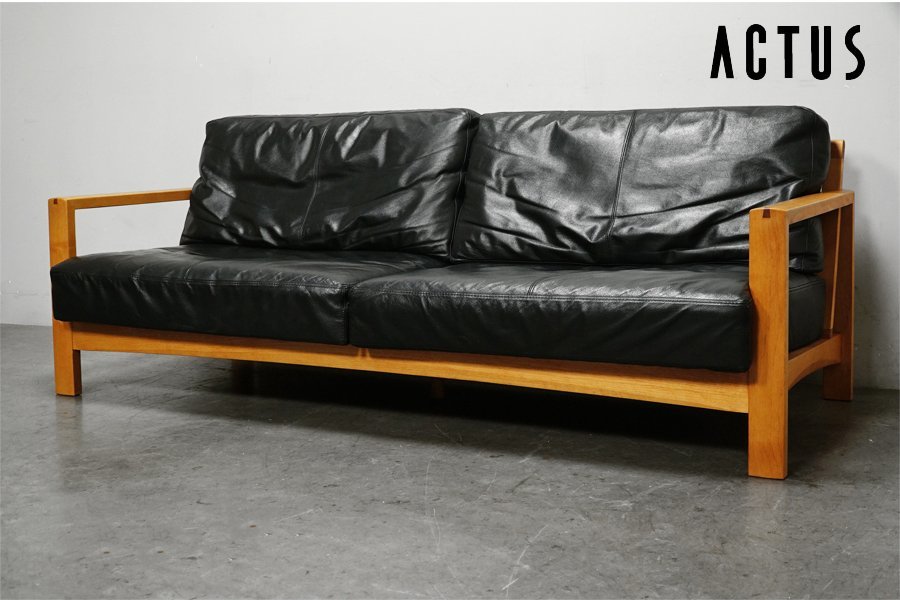 ACTUS(アクタス) 朝日木材加工 A-BOSCO 3人掛けソファ出張買取-アドア