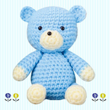 クマのあみぐるみ｜作品レシピ｜手編みと手芸の情報サイト あむゆーず