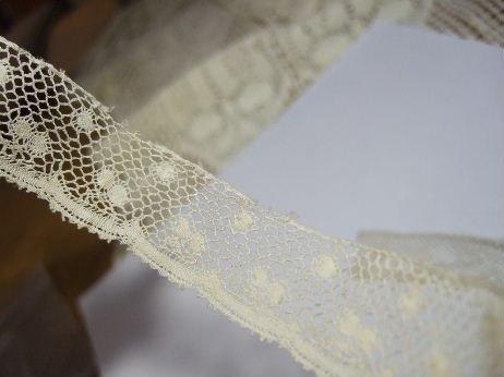 アンティークレース細幅