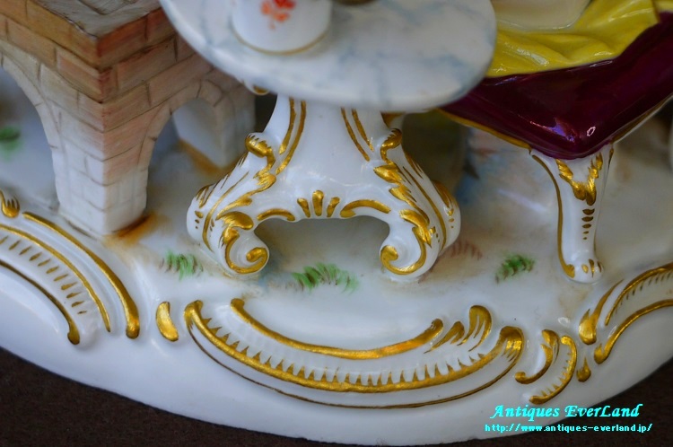 マイセン 四大元素 火 チョコレートメイキング 陶人形