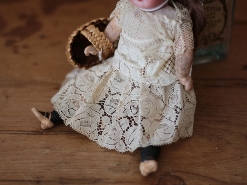 ビスクドール Theodor.Recknagel Doll/German/Antique Doll/お人形
